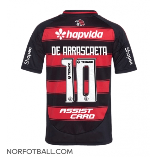 Billige Fotballdrakt Flamengo Giorgian de Arrascaeta #10 Replika Hjemmedrakt 2025-26 Kortermet Billige Fotballdrakt Flamengo Giorgian de Arrascaeta #10 Replika Hjemmedrakt 2025-26 Kortermet